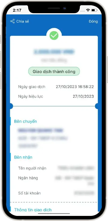 Bước 4: Hóa đơn chi tiết đầy đủ thông tin